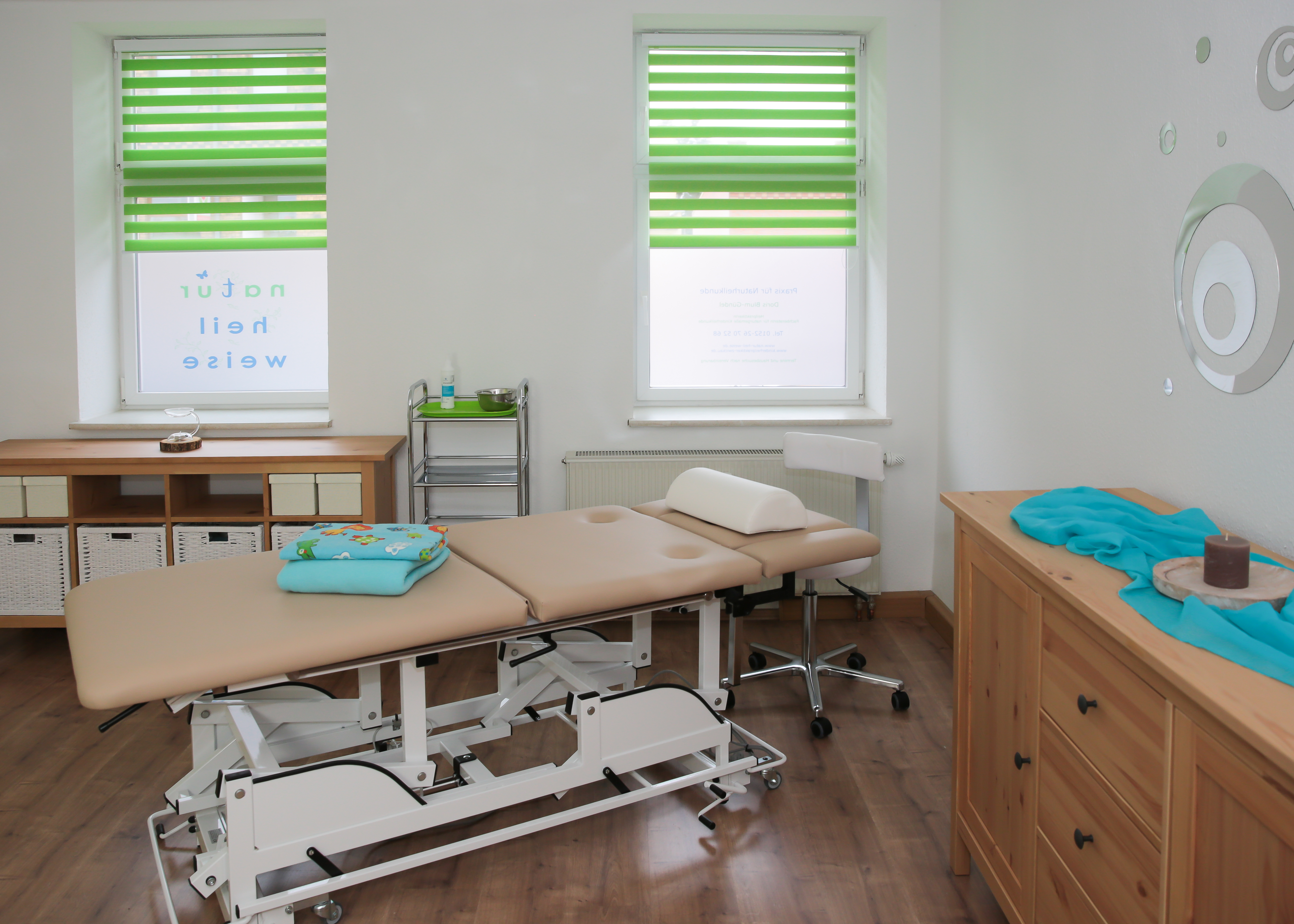 Behandlung und Entspannung